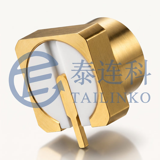 RFC: SMP-JHD63-L - SMP Male Straight Edge Launch PCB RF Coaxial Connector