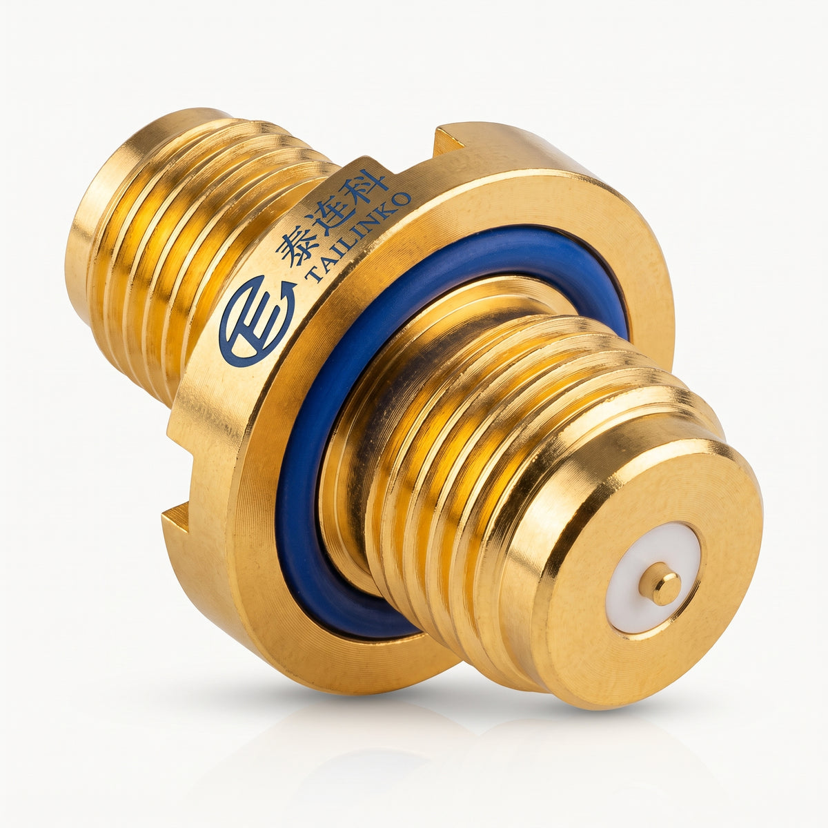 RFC: SMA(M)-KY1FB Glass-to-Metal Seal Fuzz Button Floating Elastic RF Coaxial Connector