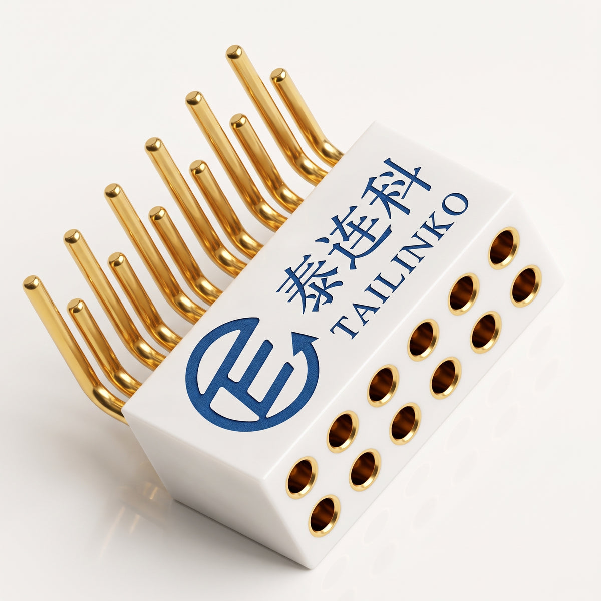 MRC: J22-12ZKW Right-Angle Mount Micro-Rectangular PCB Connector Receptacle
