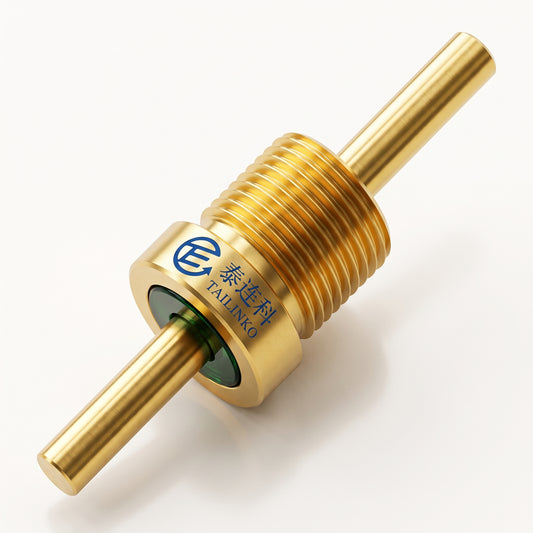 GTMS: JBZ-265 Single-Pin RF Hermetic Glass-to-Metal Seal Feedthrough