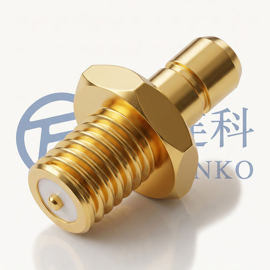 RFC: SMB-JYD14 - SMB Male Straight Threaded Panel-Mount RF Coaxial Connector