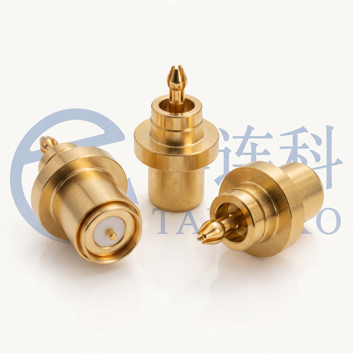 RFC: MNQ(M)-5L Glass-to-Metal Seal Fuzz Button Floating Elastic RF Coaxial Connector