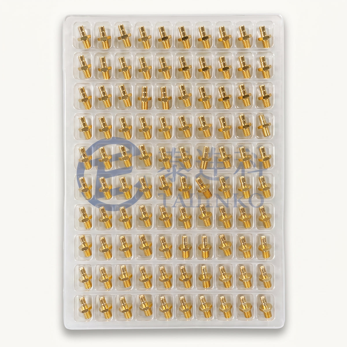 RFC: SMB-JYD14 - SMB Male Straight Threaded Panel-Mount RF Coaxial Connector