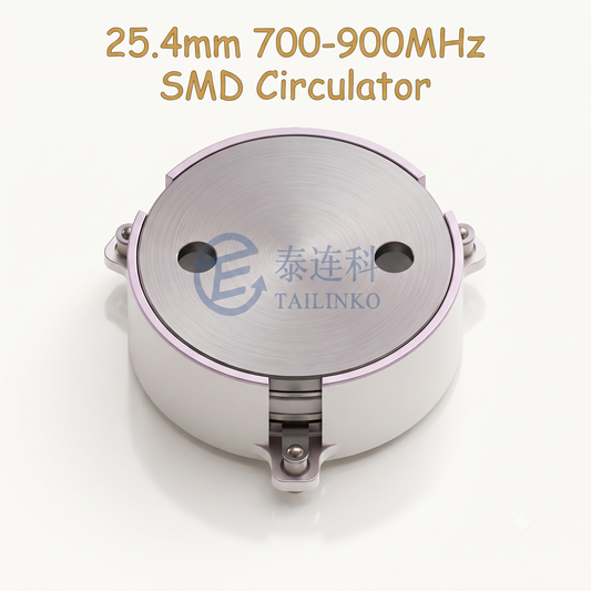 25.4mm 700-900MHz SMD Circulator