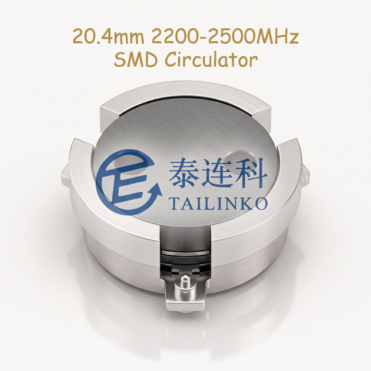 20.4mm 2200-2500MHz SMD Circulator